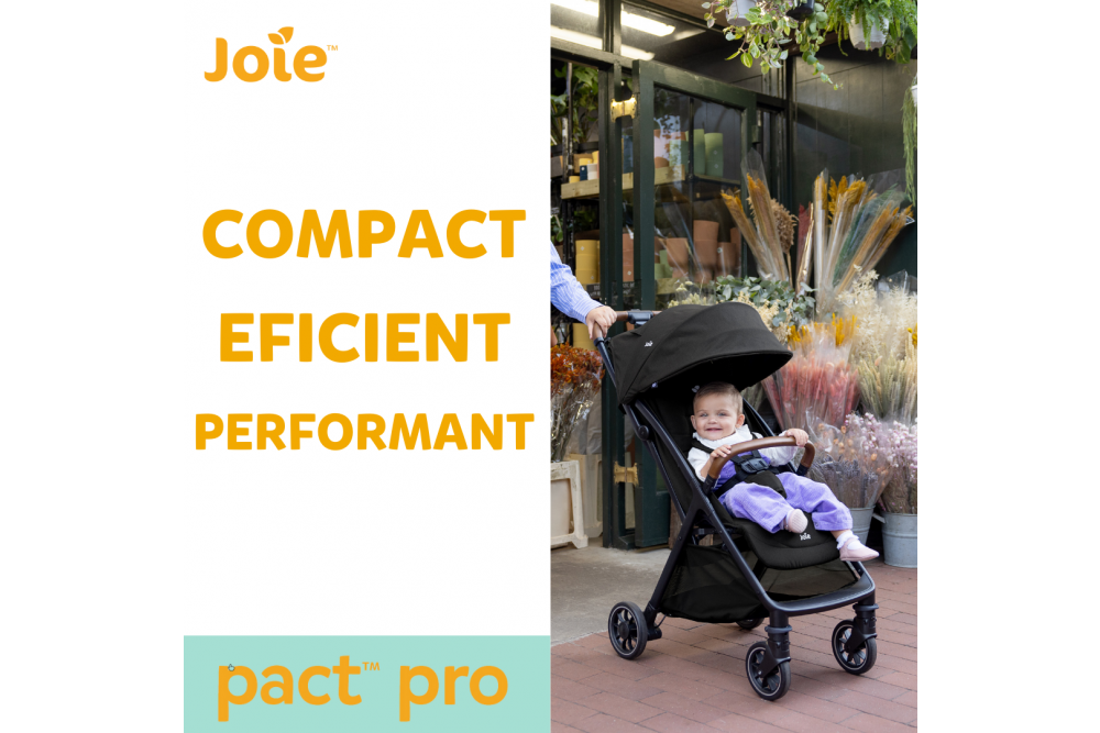 Joie Pact Pro: alegerea perfecta pentru plimbarile colorate de toamna