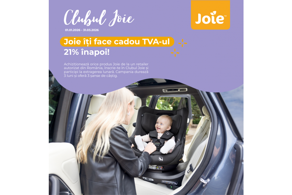 Noua campanie Clubul Joie: TVA-ul poate ajunge înapoi la clienții norocoși