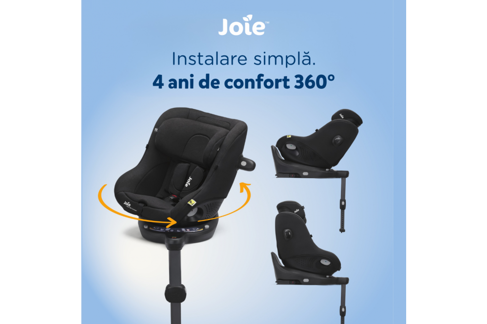 Joie i-Spin 360 Compact - protectie avansata si design ce economiseste spatiu