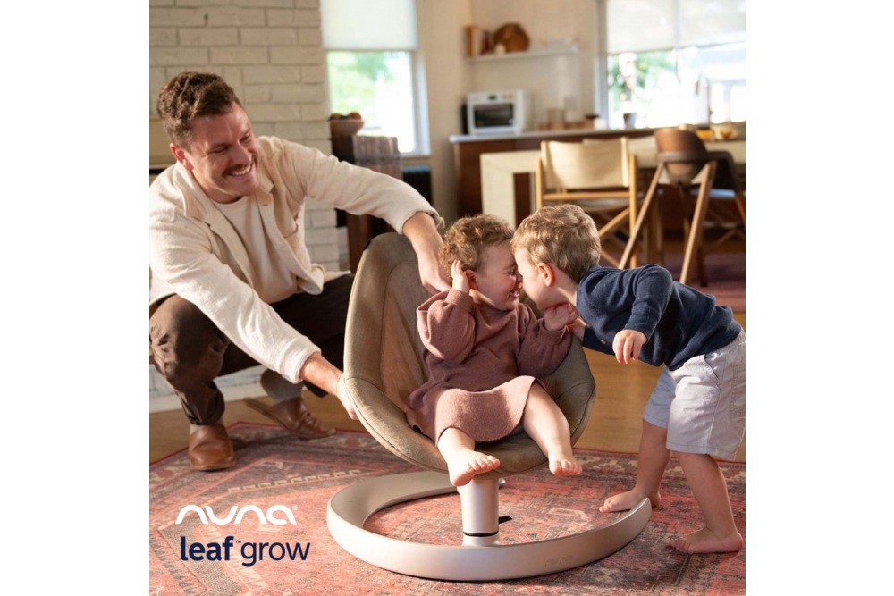 Nuna LEAF Grow Teddy: un sezlong care evolueaza odata cu copilul