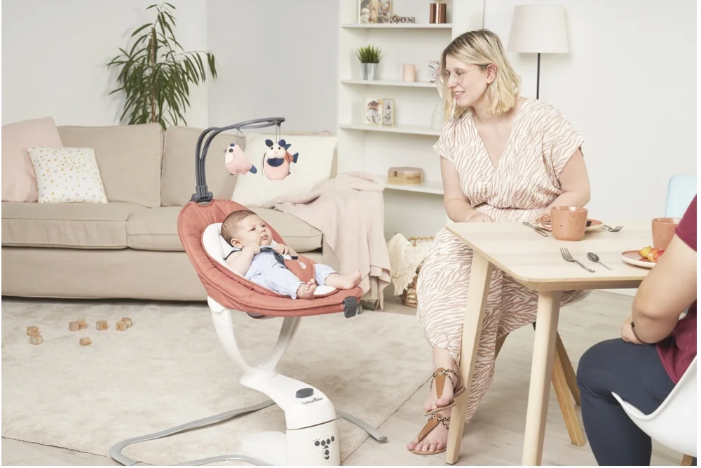 Leaganul Swoon Motion: solutia inovatoare pentru somnul bebelusilor