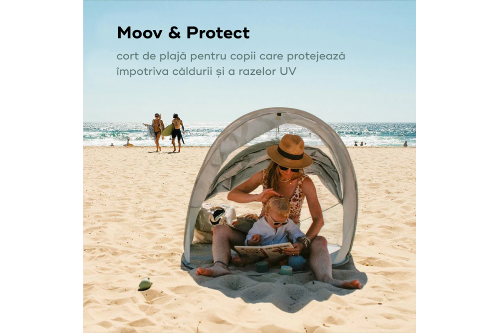 Protectia solara la copii: de ce este esentiala si cum te ajuta un cort anti-UV