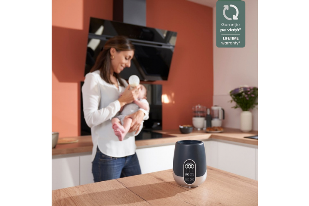 Incalzirea corecta a biberonului, acasa si in masina cu NutriSmart de la Babymoov