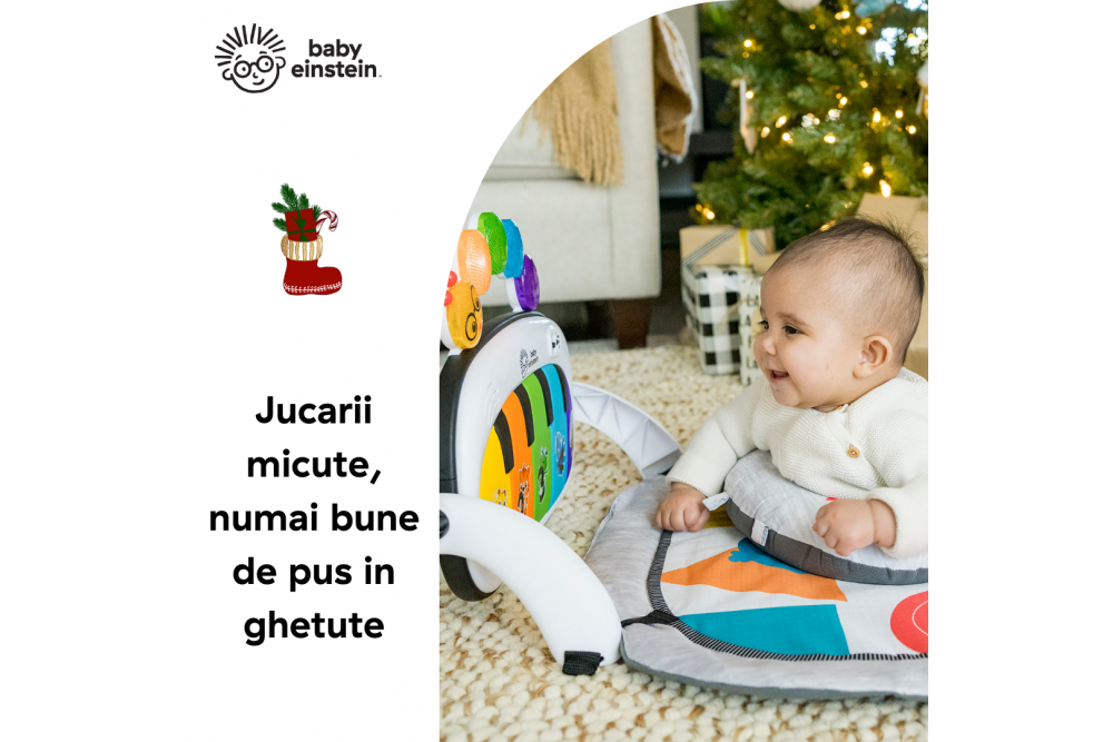 Inspiratie pentru Mos Nicolae: jucarii Baby Einstein pentru micutii exploratori