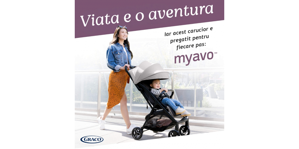 Graco Myavo: caruciorul sport usor care simplifica fiecare iesire
