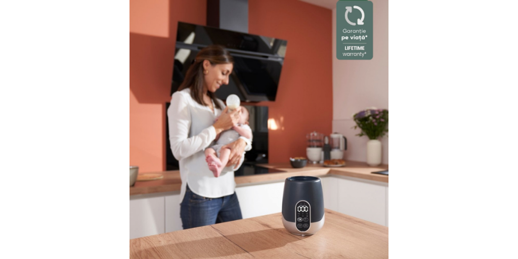 Incalzirea corecta a biberonului, acasa si in masina cu NutriSmart de la Babymoov