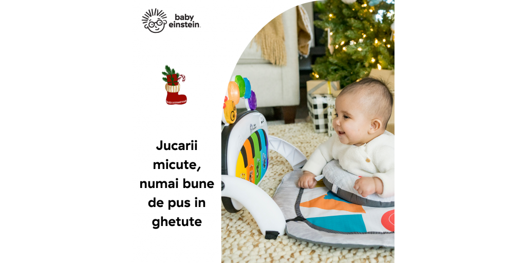 Inspiratie pentru Mos Nicolae: jucarii Baby Einstein pentru micutii exploratori