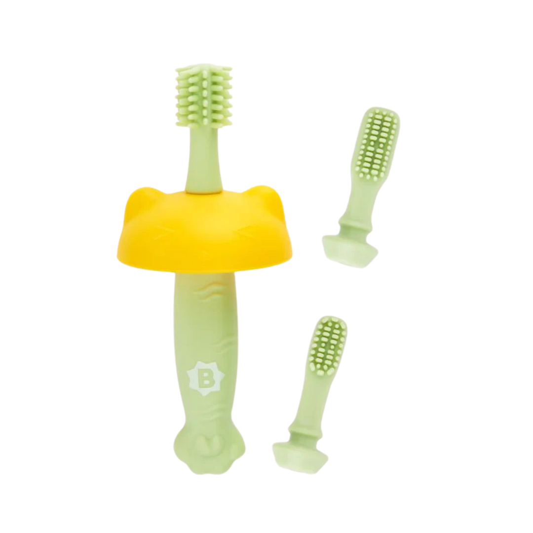 Badabulle - Periuta de dinti din silicon pentru bebelusi