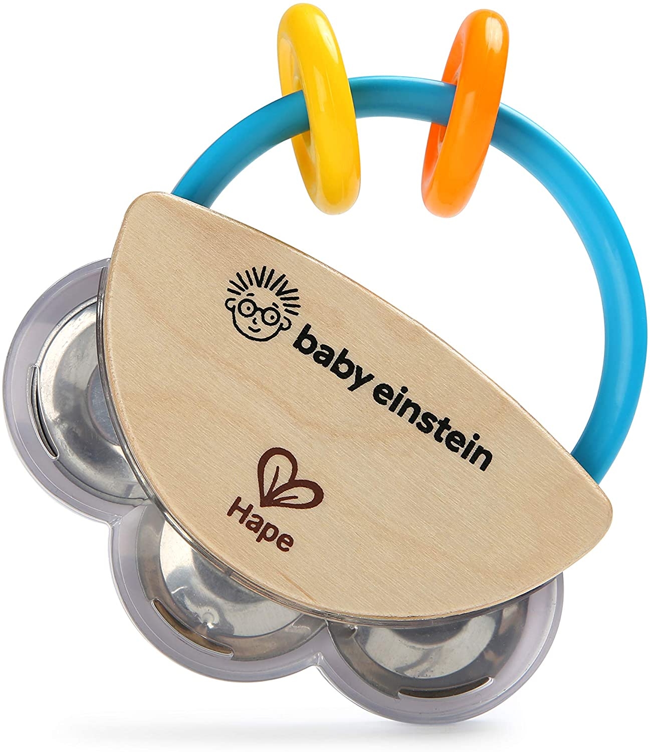 Baby Einstein - Jucarie mini tamburina din lemn