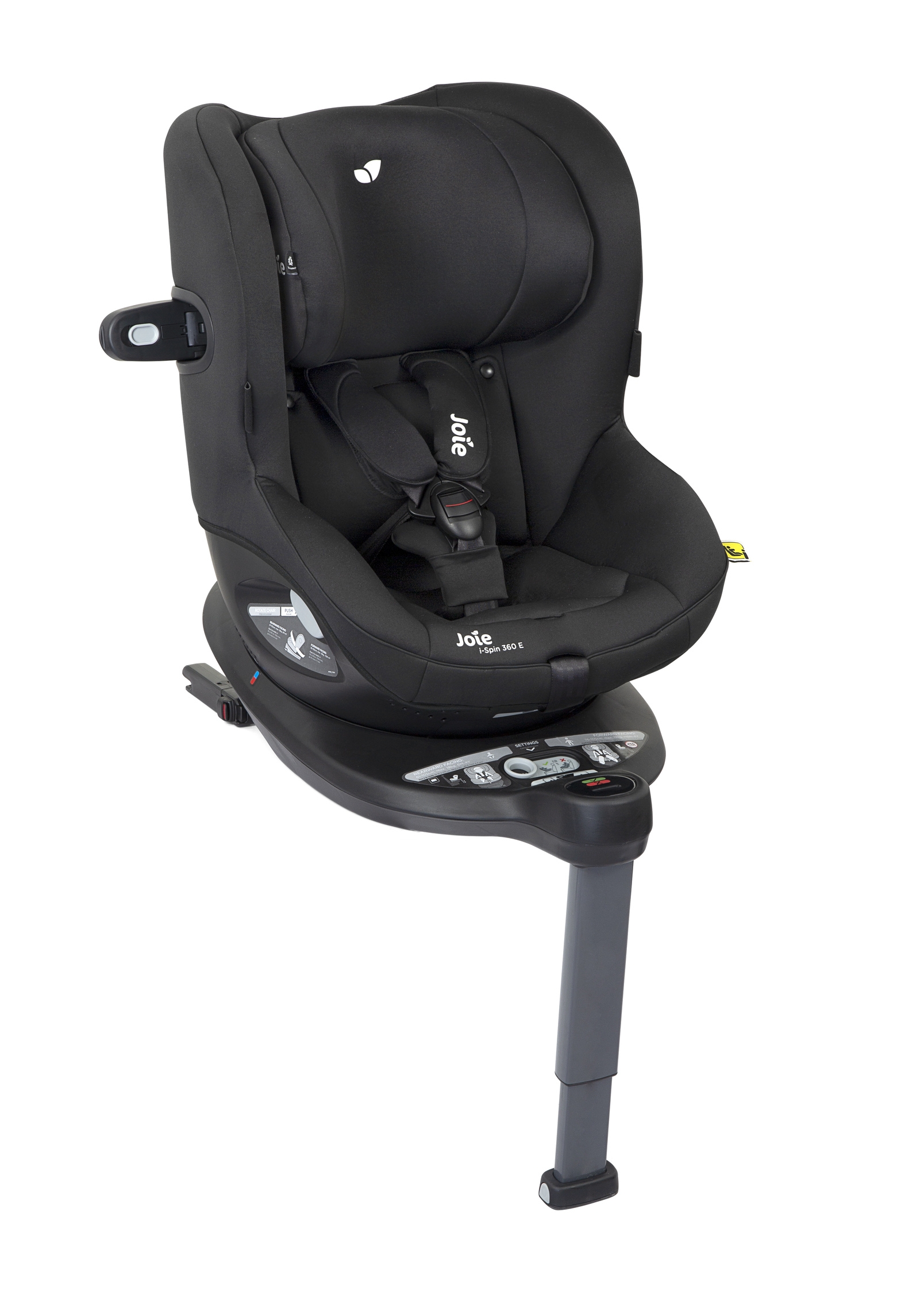 Joie - Scaun auto i-Spin 360° E Coal, 61 cm-105 cm, testat ADAC si certificat R129