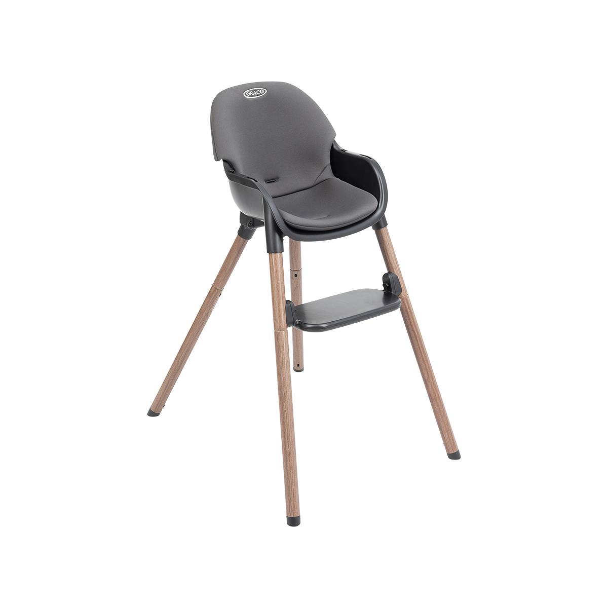 Graco - Scaun de masa 3 in 1 Presti, Charcoal