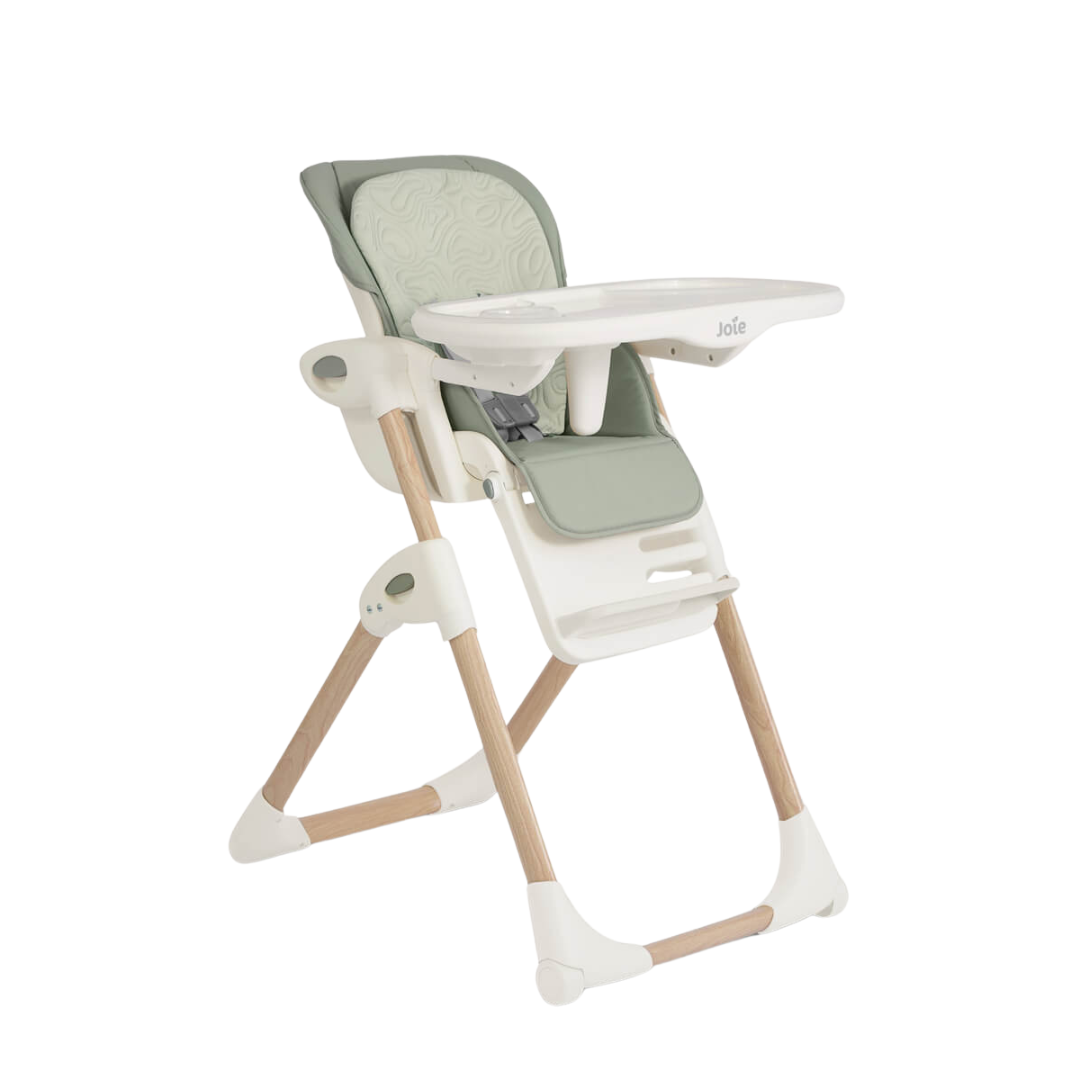 Joie - Scaun de masa Mimzy Recline Strata Mist Wood, nastere - 15 kg