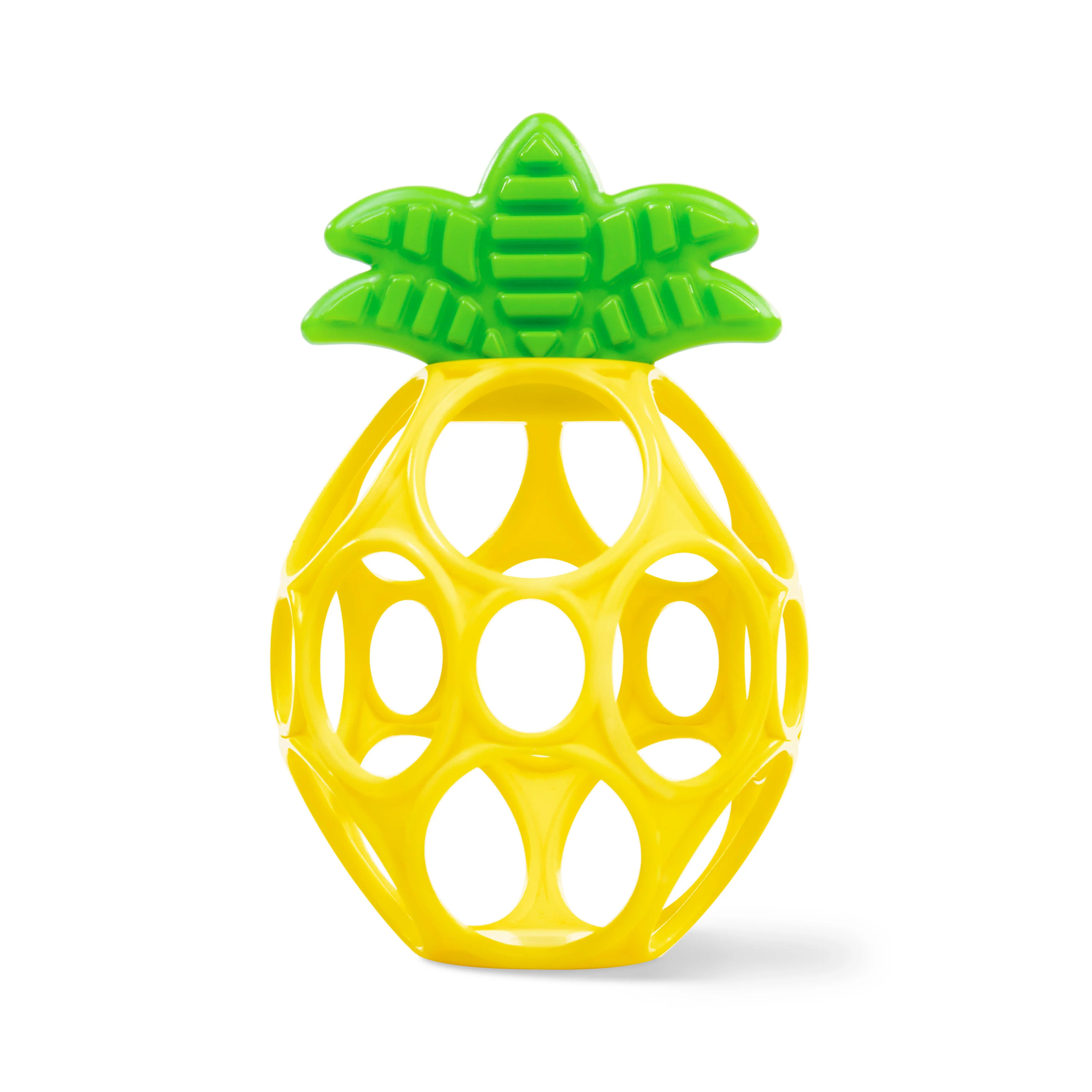 Bright Starts - Jucarie gingivala ananas Hold My Own Easy-Grasp