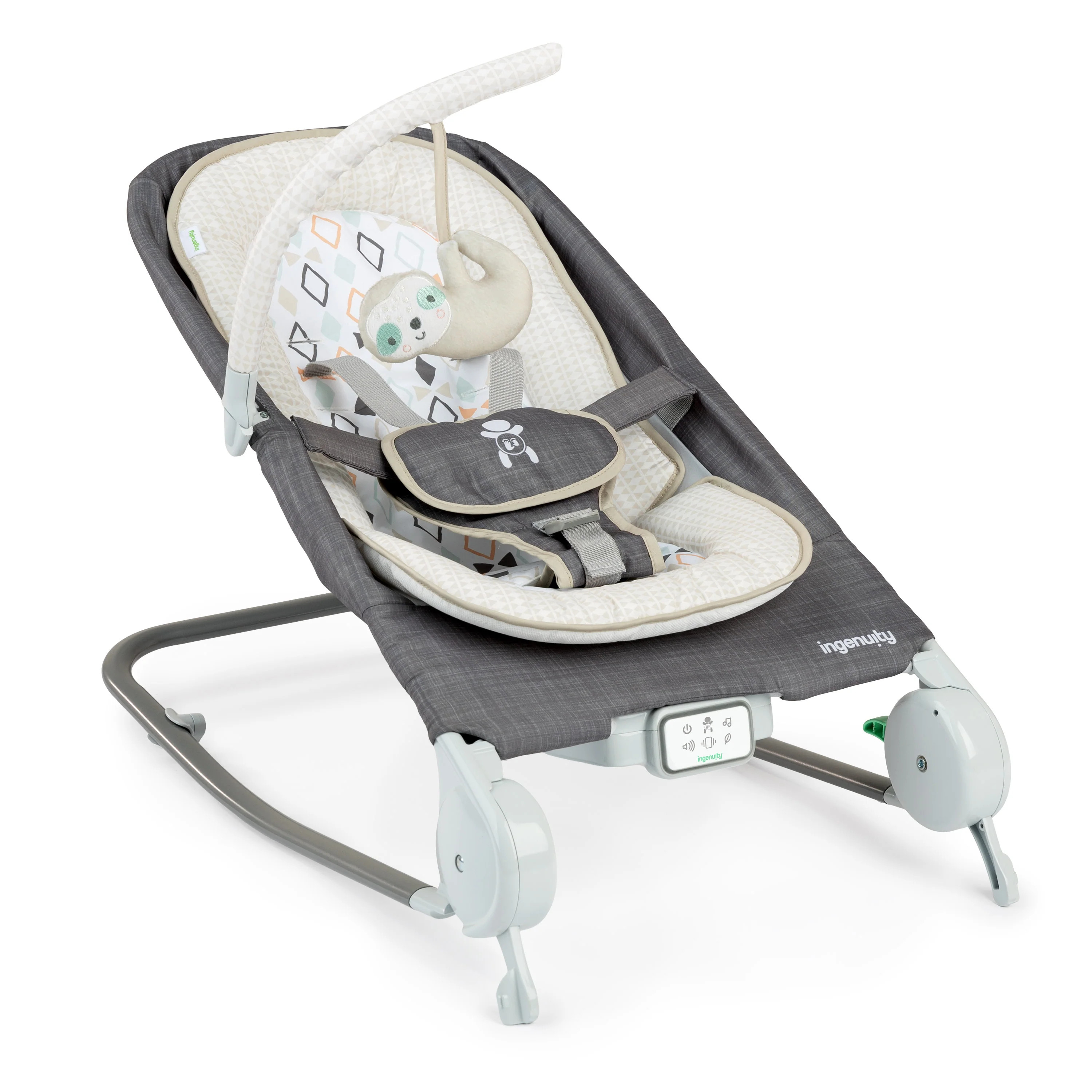 Ingenuity - Balansoar cu functie de masaj Happy Belly Rock-to-Bounce - Parker