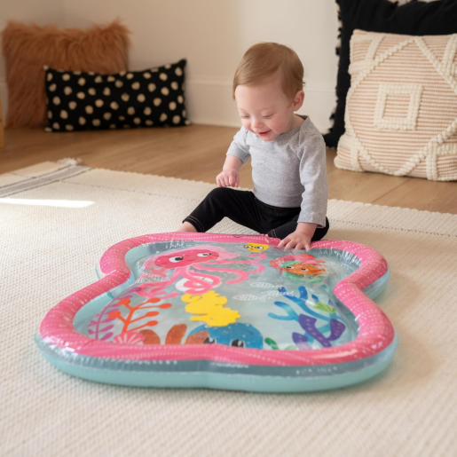 Baby Einstein - Covoras senzorial cu apa Ocean Explorers Jiggling Janet