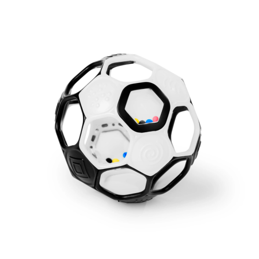 Bright Starts - Minge zornaitoare Grippin' Goals Alb-Negru