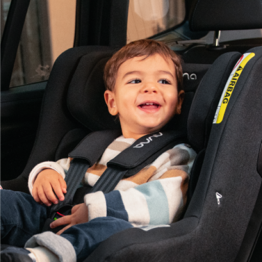 Nuna - Scaun auto PRUU Granite, 40-105 cm, testat ADAC si certificat R129