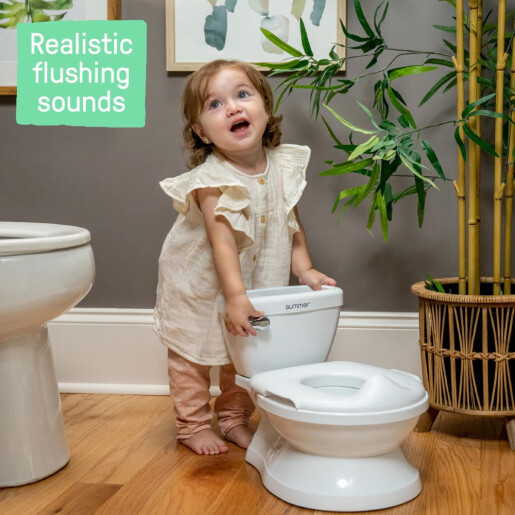 Ingenuity - Olita cu sunete My Size Potty Pro, alb