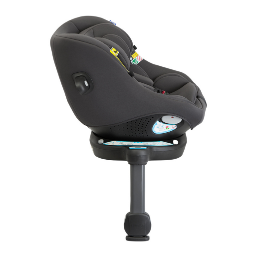 Graco - Scaun auto Turn2Me 360° DLX Iron, 40-105 cm, certificata R129 si testat ADAC
