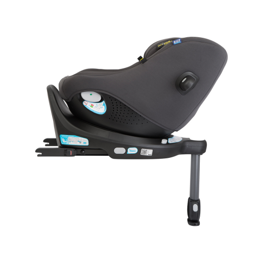 Graco - Scaun auto Turn2Me 360° DLX Iron, 40-105 cm, certificata R129 si testat ADAC