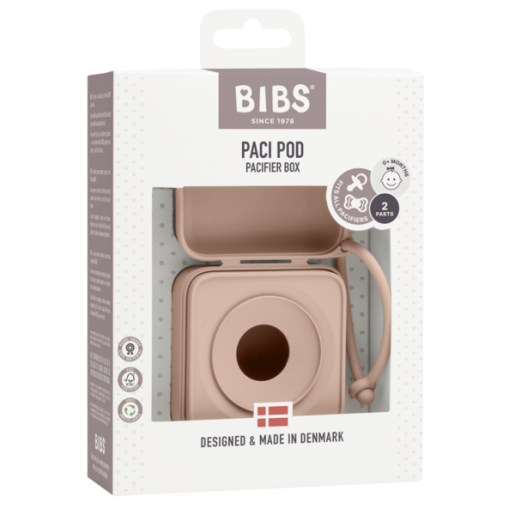 BIBS - Cutie multifunctionala pentru depozitare suzete, Blush