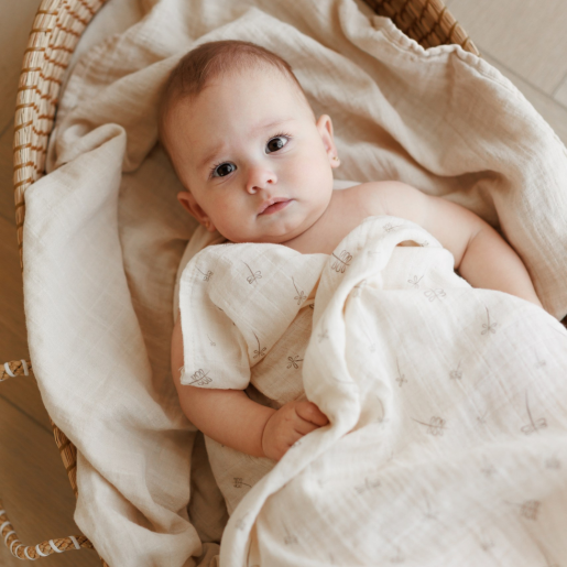 ONINO - Muselina multifunctionala din bumbac 100% organic, SNUGGLE.me, Pure Life, x1 bucata, 120 x 120 cm, certificata GOTS
