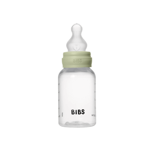 BIBS - Set complet biberon anticolici PP fara BPA, 150 ml, Silicon, Sage
