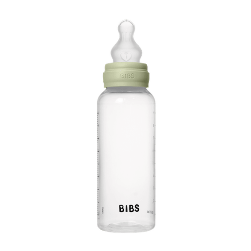 BIBS - Set complet biberon anticolici, 270 ml, Silicon, Sage