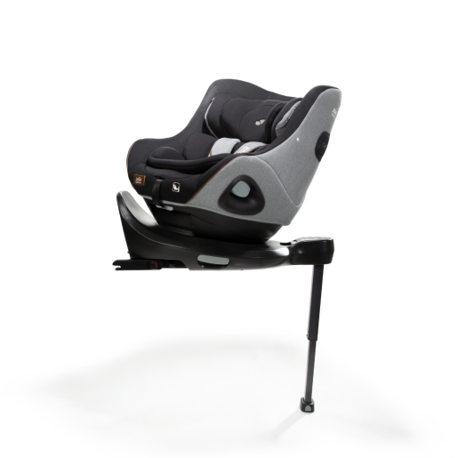 Set scaun auto rotativ i-Size Joie i-Harbour Signature Carbon, 40-105 cm + Baza i-Size i-Base Encore, testat ADAC si certificat R129