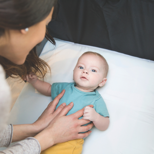 Joie - Patut pliant cu 2 niveluri Allura 120 cm, Black Ink