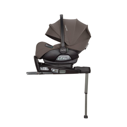 Nuna - Scoica auto cu functie de recline ARRA flex Chestnut, nastere-87 cm, testata ADAC si certificata R129