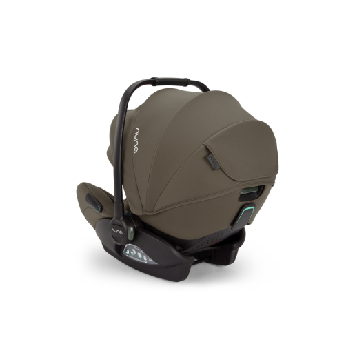 Nuna - Scoica auto cu functie de recline ARRA flex Pistachio, nastere-87 cm, testata ADAC si certificata R129