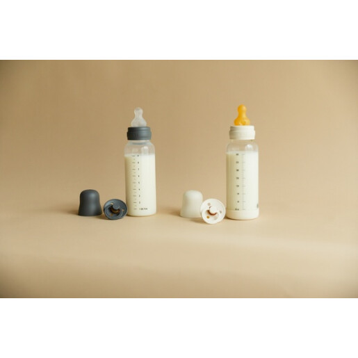BIBS - Set complet biberon anticolici PP fara BPA, 150 ml, Latex, Sage