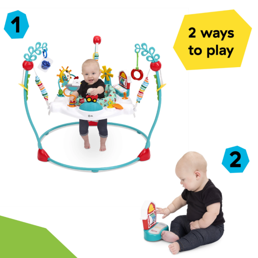 Baby Einstein - Centru de activitati jumper Farm Explorers Jump & Learn Barnyard