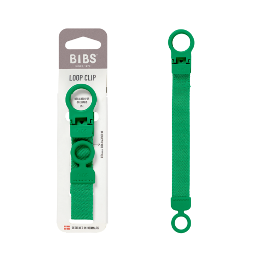 BIBS - Lantisor clip Loop pentru suzeta, Cactus