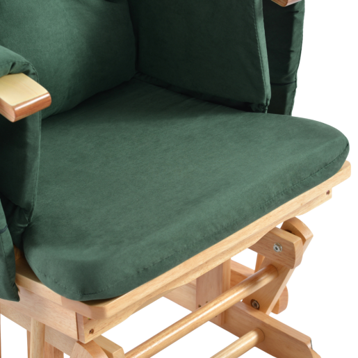 ONINO - Fotoliu reglabil pentru alaptare, cu suport de picioare inclus, CALM.me, Sapphire Green