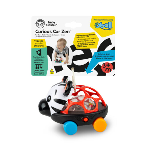 Baby Einstein - Masinuta zornaitoare "Curious Car Zen Oball"