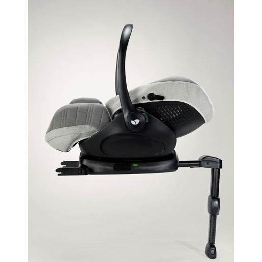 Joie - Scoica auto inclinabila i-Size i-Level Oyster, colectia Signature, nastere-85 cm, testata ADAC