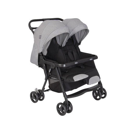 Graco - Carucior de gemeni DuoRider Steeple Gray