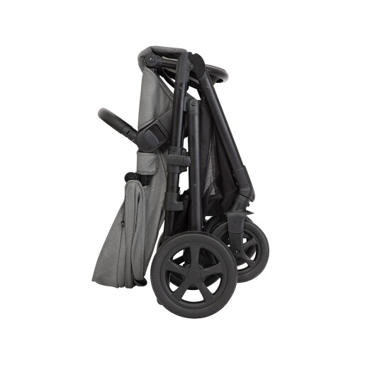 Graco - Carucior pentru copii multifunctional 3 in 1 Near2Me DLX Ash (Carucior Near2Me DLX + Landou Near2Me DLX + Scoica SnugLite)