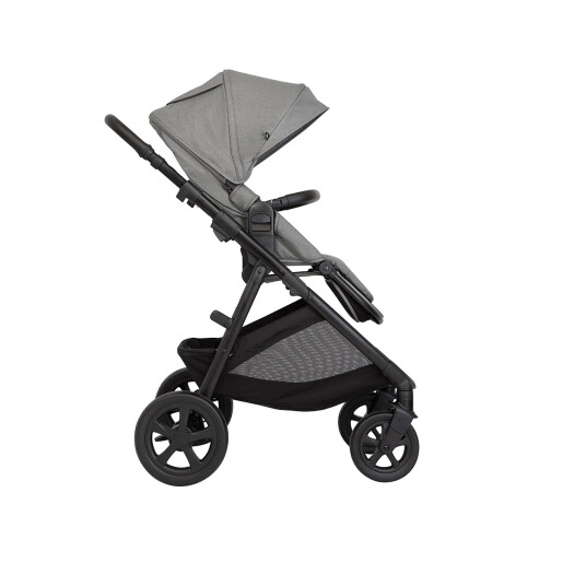 Graco - Carucior pentru copii multifunctional 3 in 1 Near2Me DLX Ash (Carucior Near2Me DLX + Landou Near2Me DLX + Scoica SnugLite)