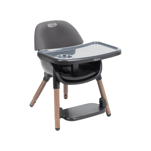 Graco - Scaun de masa 3 in 1 Presti, Charcoal