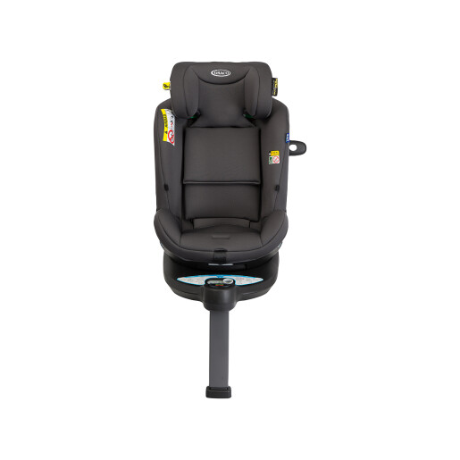 Graco - Scaun auto Turn2Me Grow Iron, 40-125 cm, certificata R129 si testat ADAC
