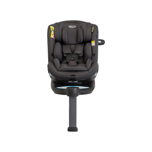 Graco - Scaun auto Turn2Me Grow Iron, 40-125 cm, certificata R129 si testat ADAC