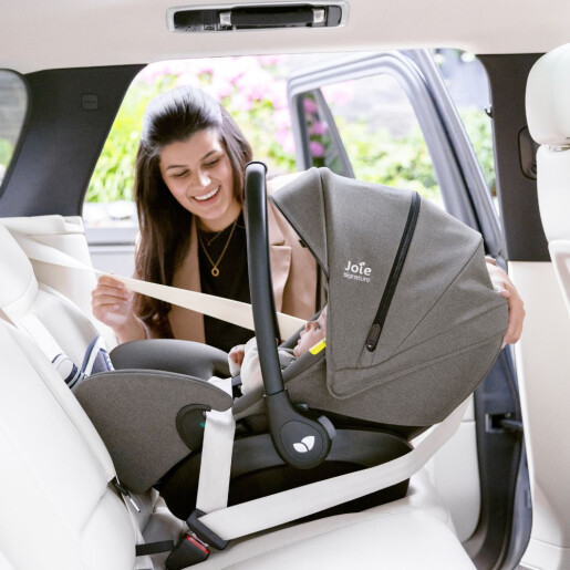 Joie - Scoica auto inclinabila i-Size i-Level Pro Signature Ebony, 40-87 cm, certificata R129