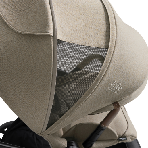 Joie - Carucior pentru copii multifunctional 3 in 1 Valora Signature Sandstone (Carucior Valora + Landou Ramble XL + scoica i-Starter)