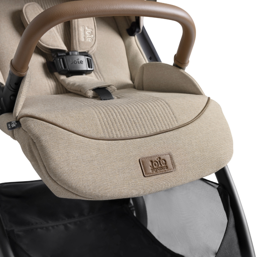 Joie - Carucior pentru copii multifunctional 3 in 1 Valora Signature Sandstone (Carucior Valora + Landou Ramble XL + scoica i-Starter)