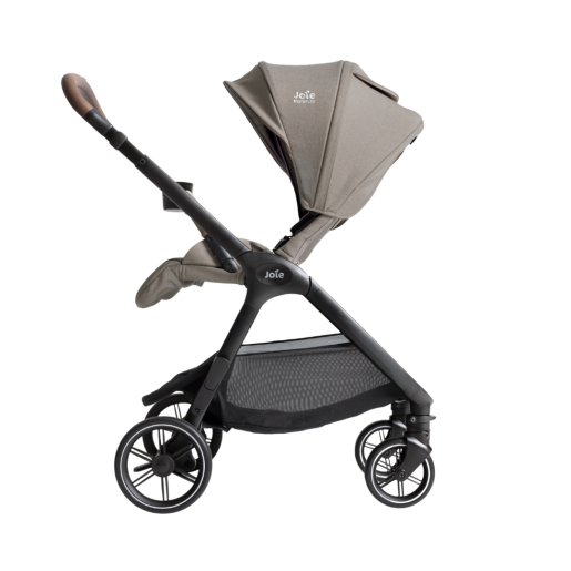 Joie - Carucior pentru copii multifunctional 3 in 1 Valora Signature Sandstone (Carucior Valora + Landou Ramble XL + scoica i-Starter)