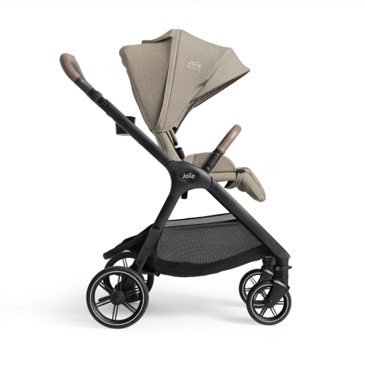 Joie - Carucior pentru copii multifunctional 3 in 1 Valora Signature Sandstone (Carucior Valora + Landou Ramble XL + scoica i-Starter)