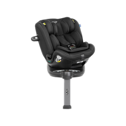 Graco - Scaun auto Turn2Me Grow Midnight, 40-125 cm, certificata R129 si testat ADAC